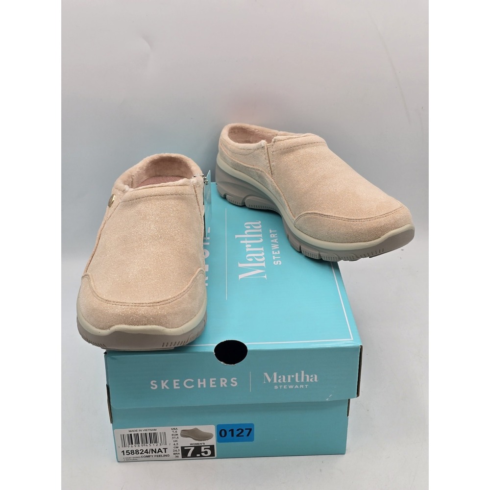 Skechers Martha Stewart Easy Going Comfy Feeling Clogs Women's 7.5M Natural